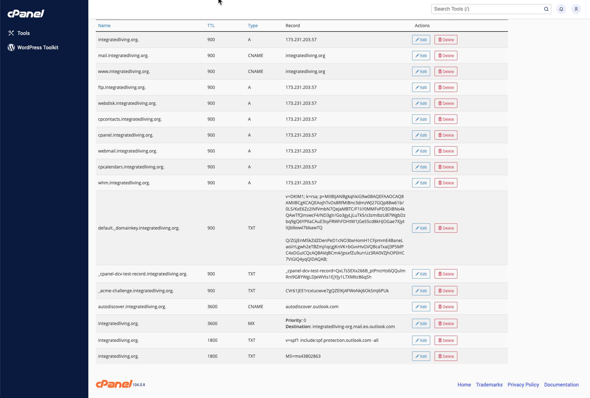 Zone_Records_Microsoft_Exchange_No_Stackpath_Integrated_Living_